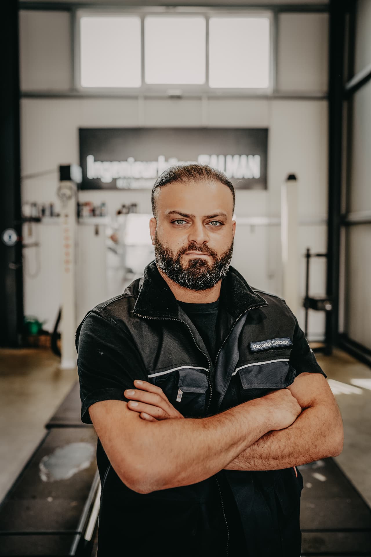 Hassan Salman Ingenieur und HU Prüfer