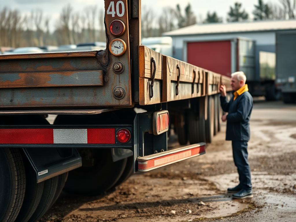 Anhänger Gutachten Elsfleth nach Schaden an Rahmen und Beleuchtung