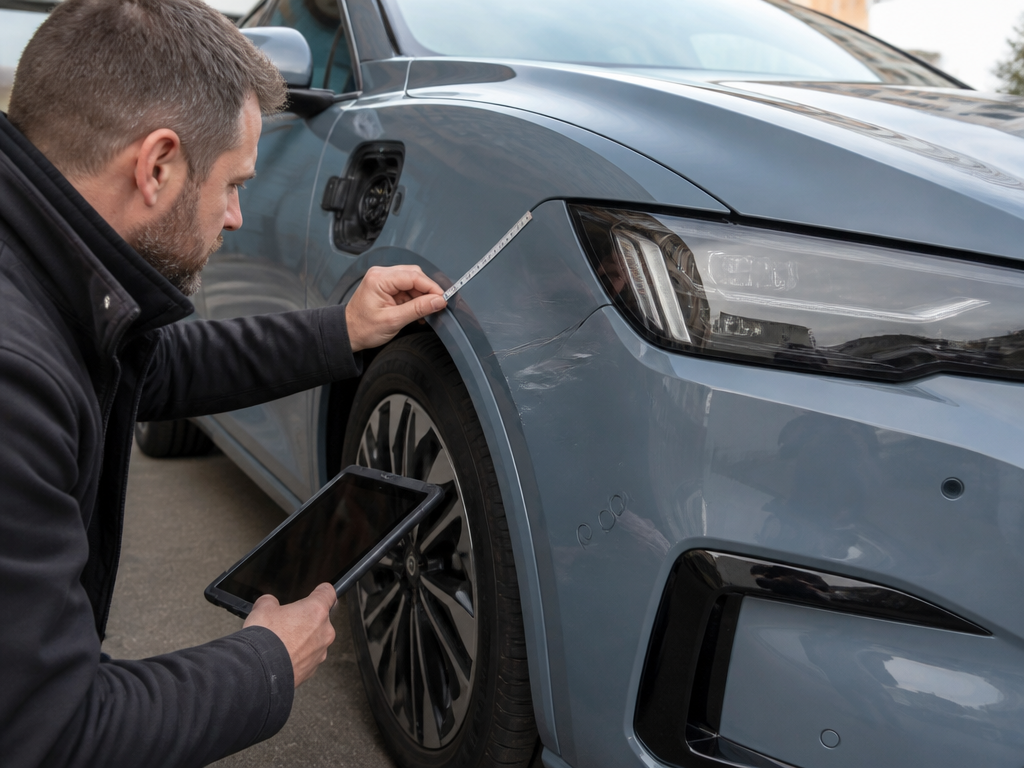 Elektroauto Gutachten Bremen Horn-Lehe mit Prüfung von Unterboden, Sensorik und Hochvoltkomponenten