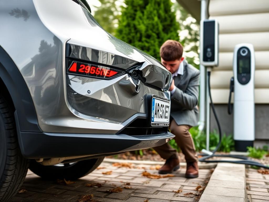 Elektroauto Gutachten Grasberg nach Unfallschaden