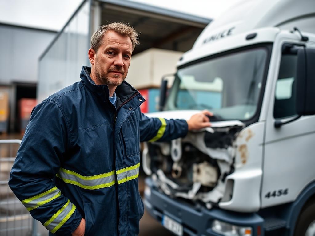 LKW Gutachten Bremen Seehausen nach Unfall oder Rangierschaden