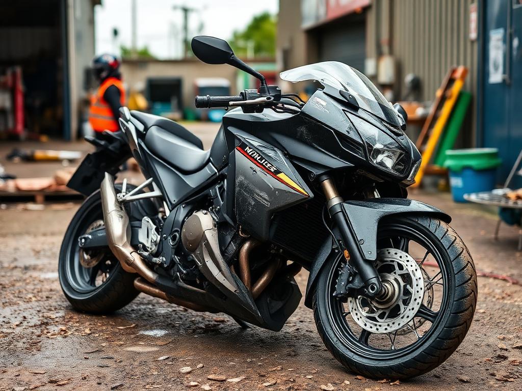 Motorradgutachten Wildeshausen nach Unfall oder Sturz