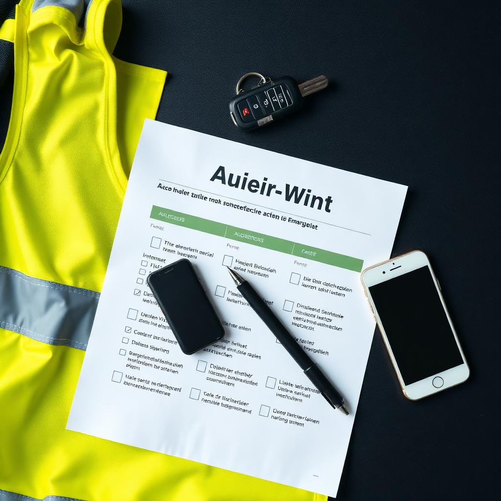 Was tun nach einem Unfall – Checkliste vom Ingenieurbüro Salman