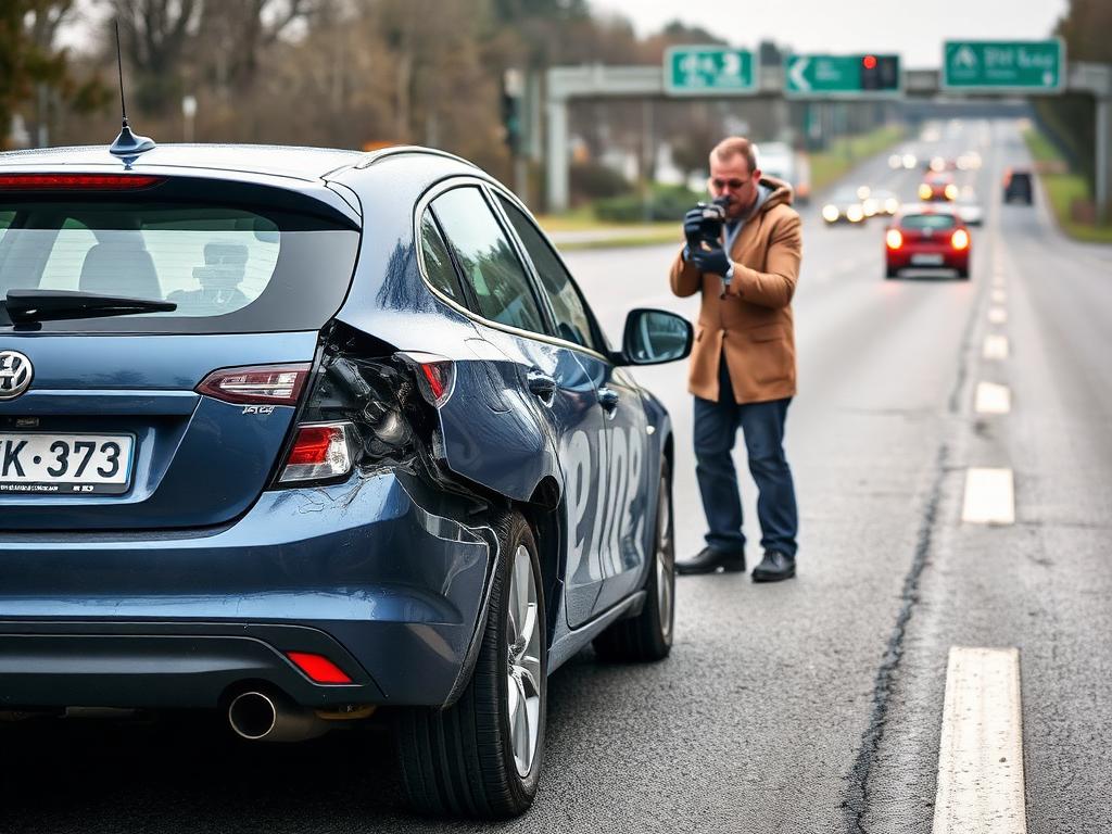 Unfallgutachten Oyten nach Verkehrsunfall in Autobahnnähe