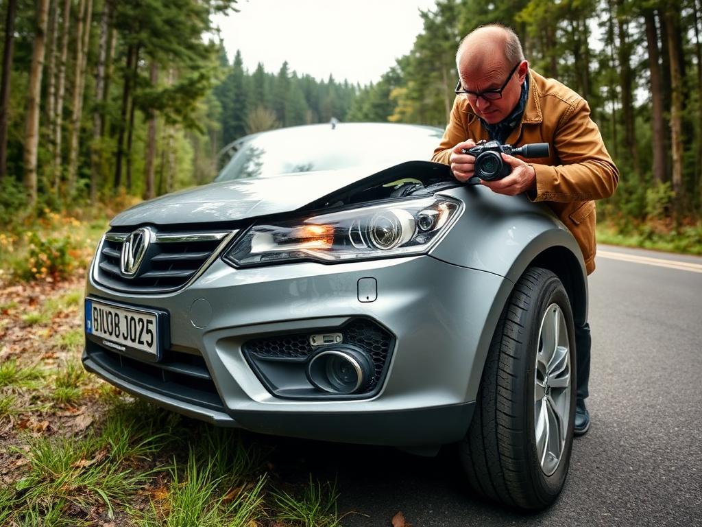 Wildschaden Gutachten Syke nach Unfall oder Ausweichmanöver